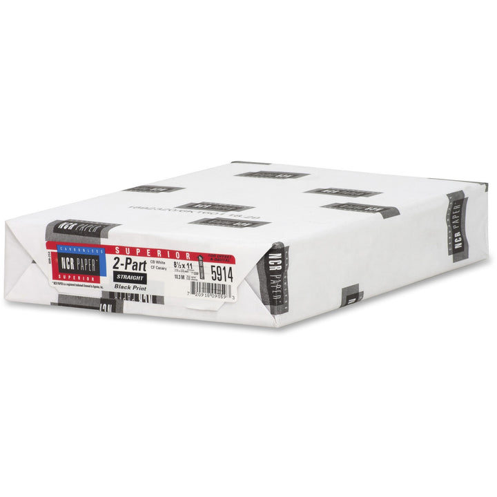 Image of NCR NCR Paper, Carbonless, 92GE, 2-Part, 8-1/2"x11", 500SH/PK