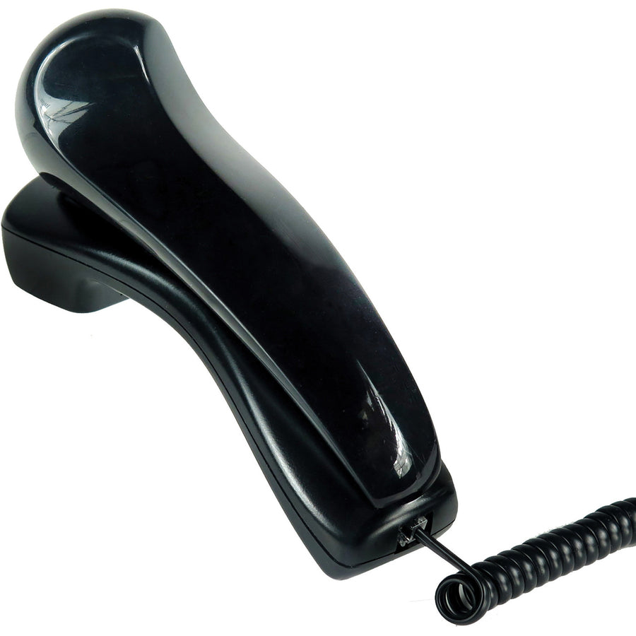 Image of Softalk 00101M Antimicrobial Telephone Shoulder Rest, Black, 1 Each