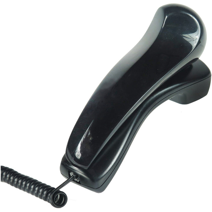 Image of Softalk 00101M Antimicrobial Telephone Shoulder Rest, Black, 1 Each