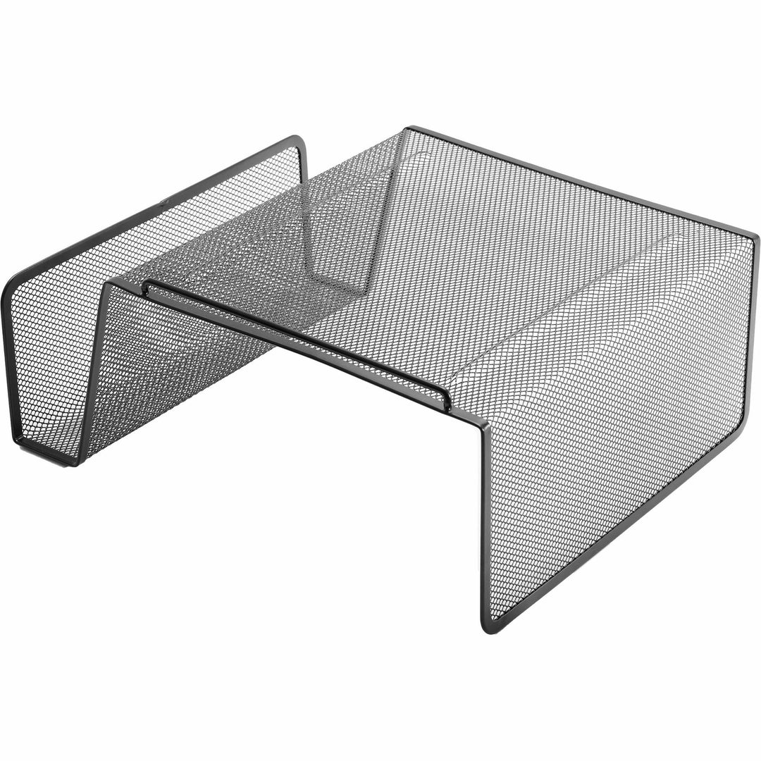 Image of Lorell Phone Stand, Steel, 11-1/8"x10-1/8"x5-1/4", Mesh/Black