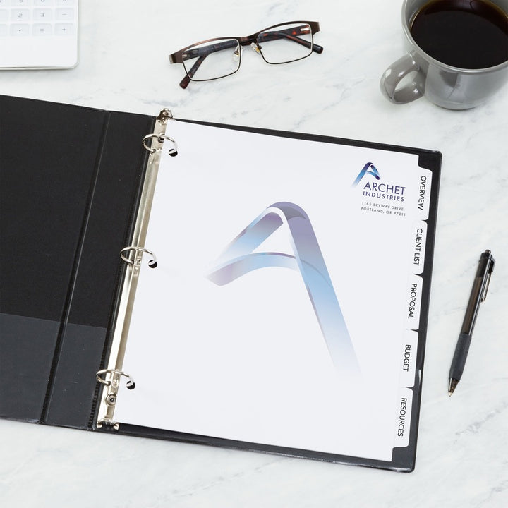 Image of Avery® 11517 Customizable Print-On Dividers