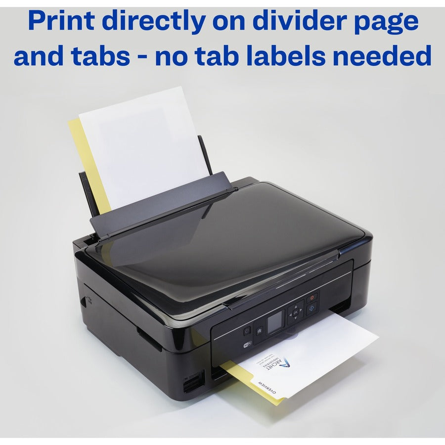 Image of Avery® 11517 Customizable Print-On Dividers
