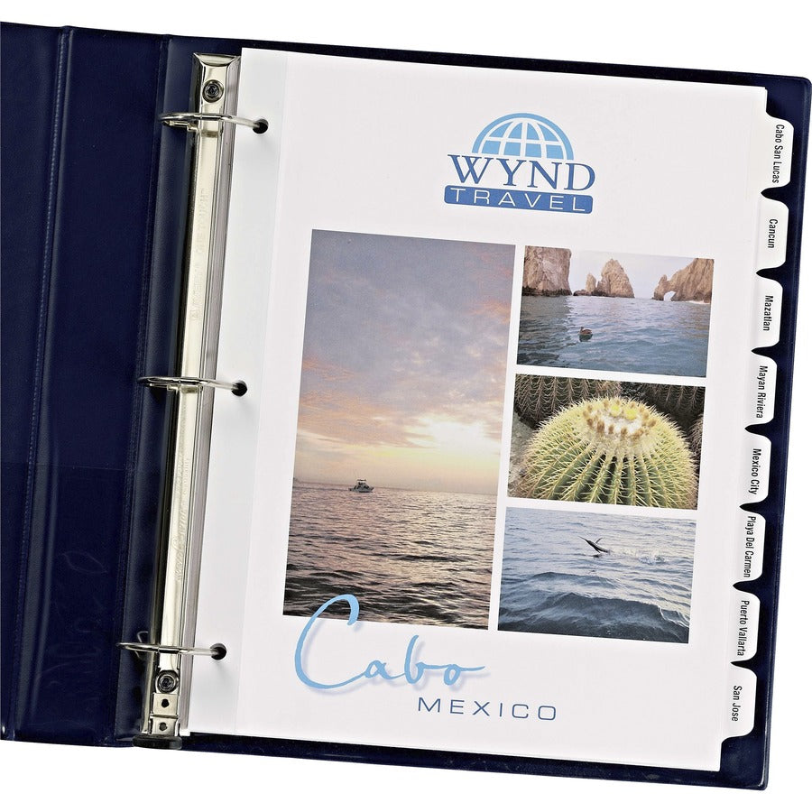 Image of Avery® 11554 Customizable Print-On Dividers
