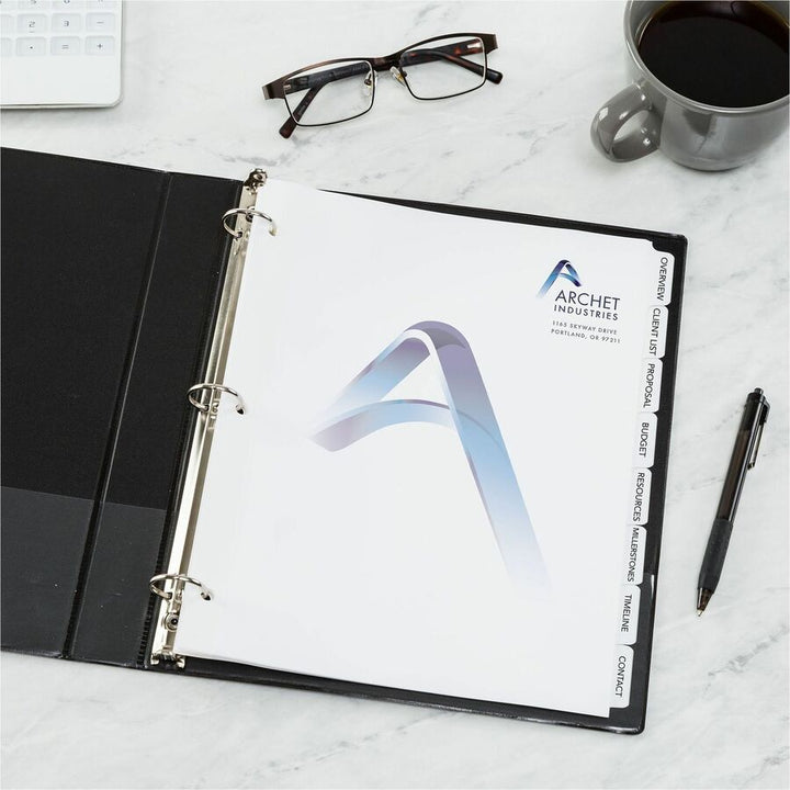 Image of Avery® 11554 Customizable Print-On Dividers