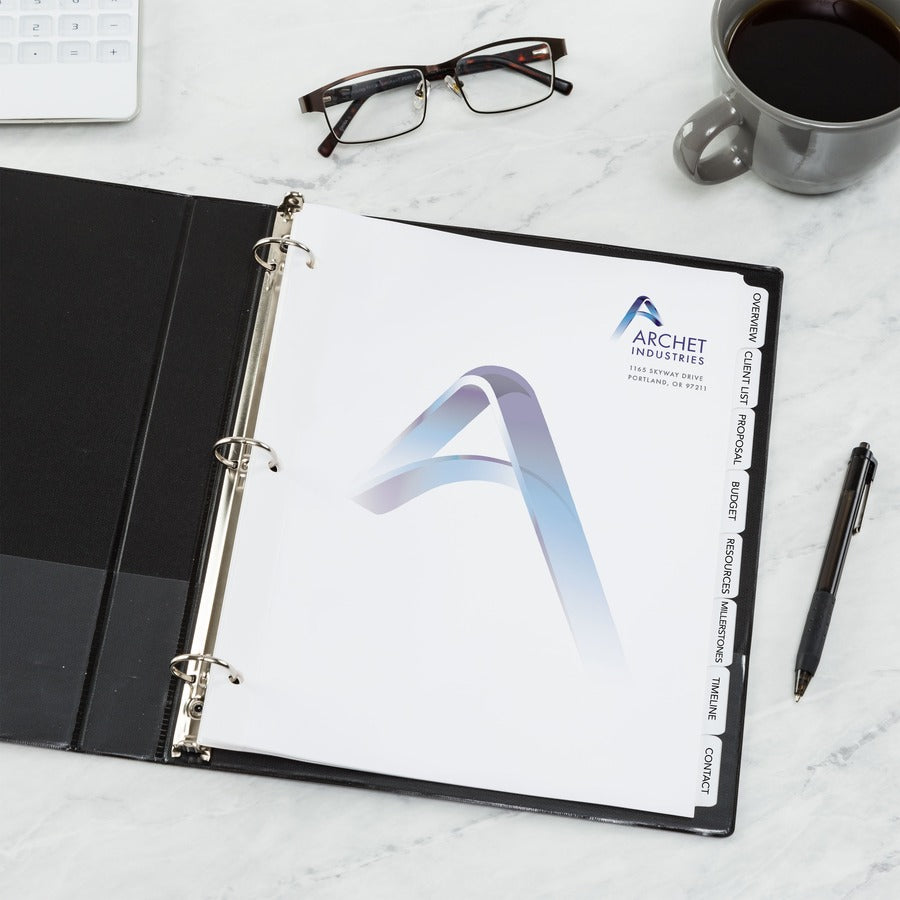 Image of Avery® 11554 Customizable Print-On Dividers