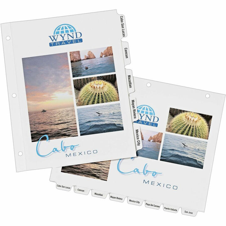 Image of Avery® Customizable Print-On(TM) Dividers, 8-Tab Set (11528)