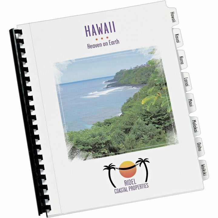 Image of Avery® Customizable Print-On Dividers, Unpunched, 8-Tab, 11 x 8.5, White, 5 Sets