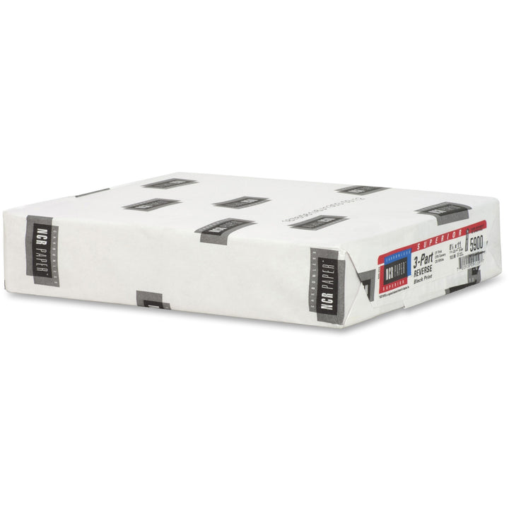 Image of NCR Reverse 3-Part Paper, 8-1/2"x11", 500SH/PK,PK/CY/WE