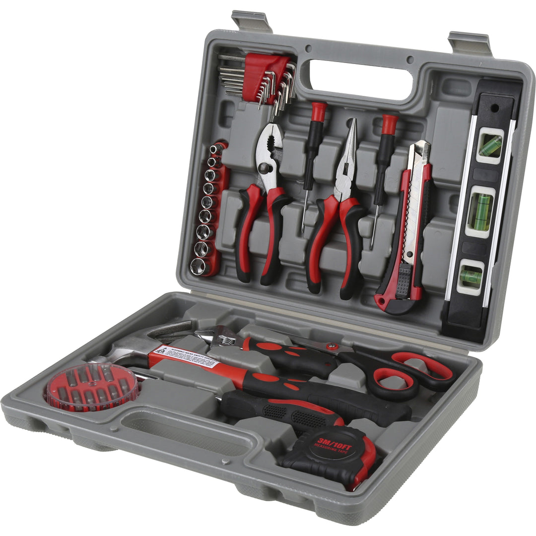 Image of Genuine Joe 11963 42 Piece Tool Kit with Case, Gray, 1 Each