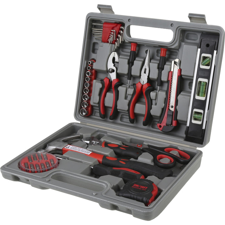 Image of Genuine Joe 11963 42 Piece Tool Kit with Case, Gray, 1 Each