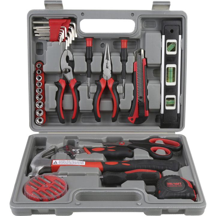 Image of Genuine Joe 11963 42 Piece Tool Kit with Case, Gray, 1 Each