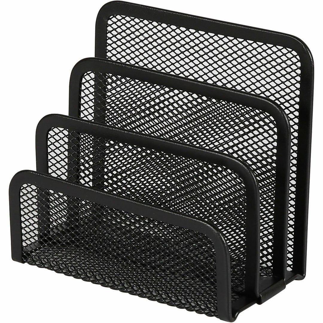 Image of Lorell Vertical Sorter, 5-5/8"x3-1/8"x5-1/4", Black Mesh
