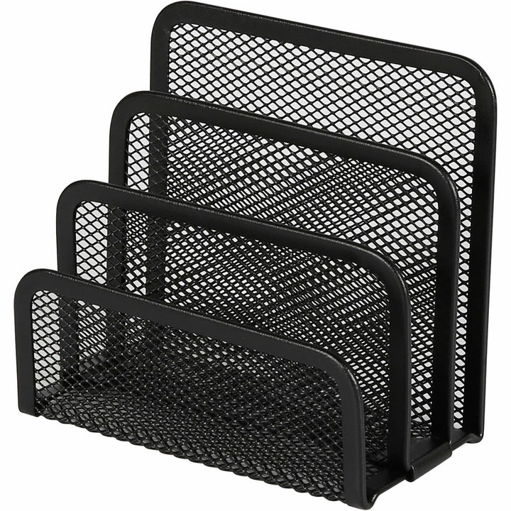 Image of Lorell Vertical Sorter, 5-5/8"x3-1/8"x5-1/4", Black Mesh