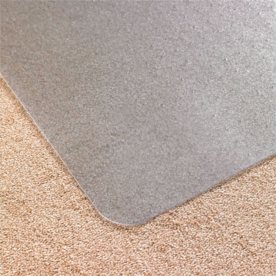 Image of Floortex® Cleartex Advantagemat Phthalate Free PVC Chair Mat for Low Pile Carpets, 48" w x 60" l, Clear