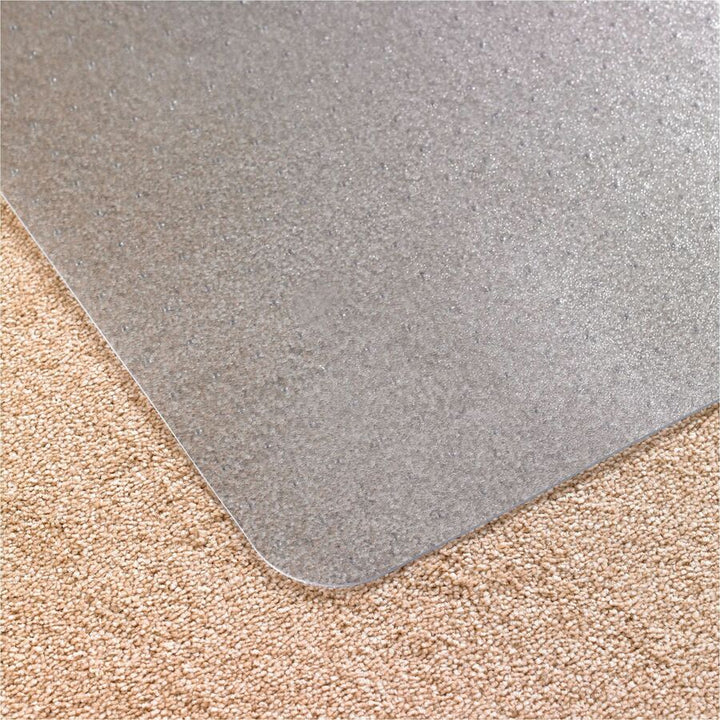 Image of Floortex® Cleartex Advantagemat Phthalate Free PVC Chair Mat for Low Pile Carpets, 45" w x 53" l, Clear
