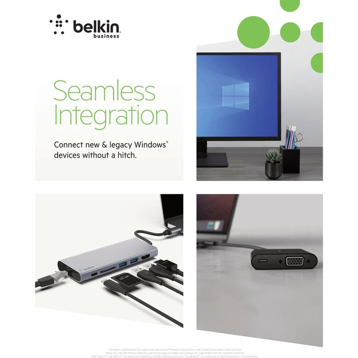Image of Belkin B2B048 USB 3.0 to Gigabit Ethernet Adapter