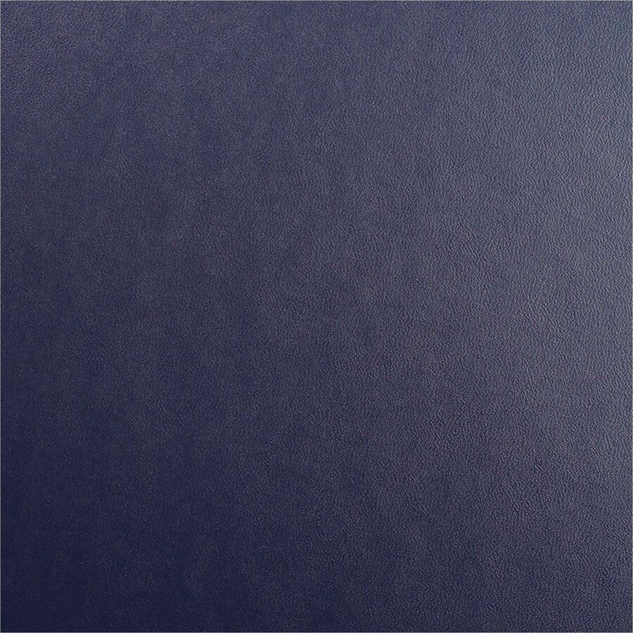 Image of GBC® Leather-Look Presentation Covers for Binding Systems, Navy, 11.25 x 8.75, Unpunched, 100 Sets/Box