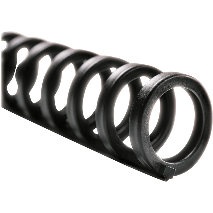 Image of GBC® Proclick Easy Edit Spines, 5/8" Diameter, 110 Sheet Capacity, Black, 100/box