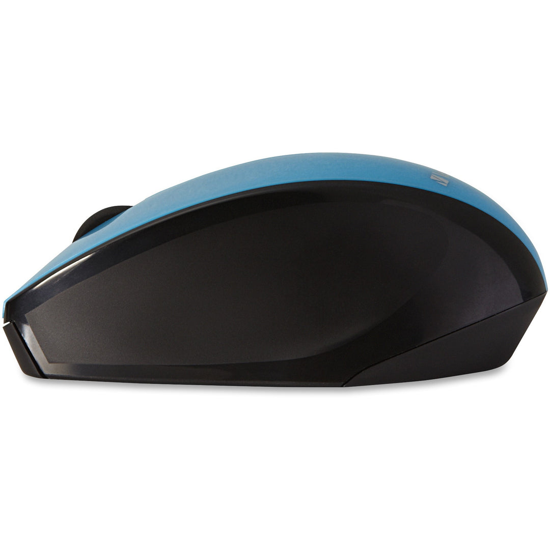 Image of Verbatim® Wireless Mouse, Blue LED, Easy Grip, 3-7/8"x2-1/2"x1-1/2",BE