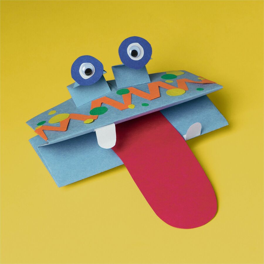 Image of Prang 6107 Construction Paper, Craft, 18" W x 12" Length, Red, 50 / Pack