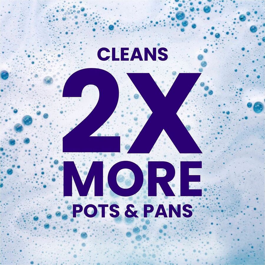 Image of Dawn 57445 Manual Pot/Pan Detergent, Liquid, 128 fl oz (4 quart), Original Scent, Recommended For: Grease Remover, Soil Remover, Blue, 1 Each