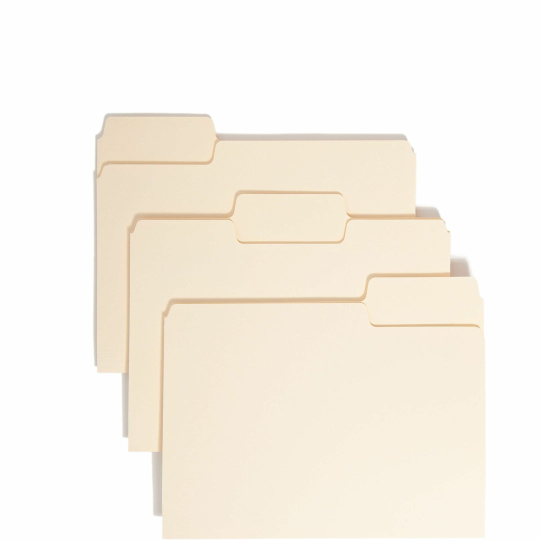 Image of Smead Super Tab Folders,Letter,1/3 Cut Tab, Ltr,24/PK,10PK/CT,MLA