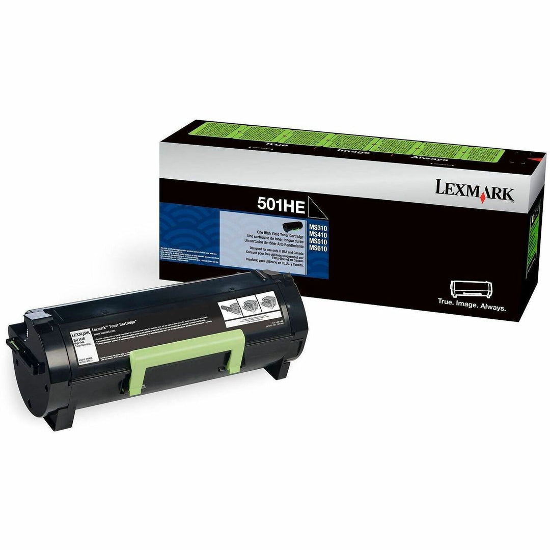 Image of Lexmark 50f1h0e Return Program High-Yield Toner, 5,000 Page-Yield, Black