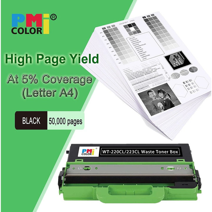 Image of Brother WT220CL Waste Toner Cartridge, Laser, 50000 Pages, 1 Each