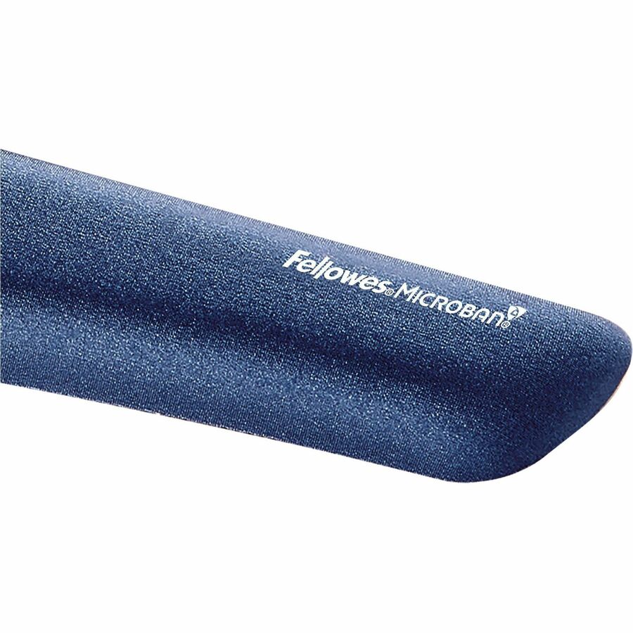 Image of Fellowes® PlushTouch Keyboard Wrist Rest, 18.12 x 3.18, Blue