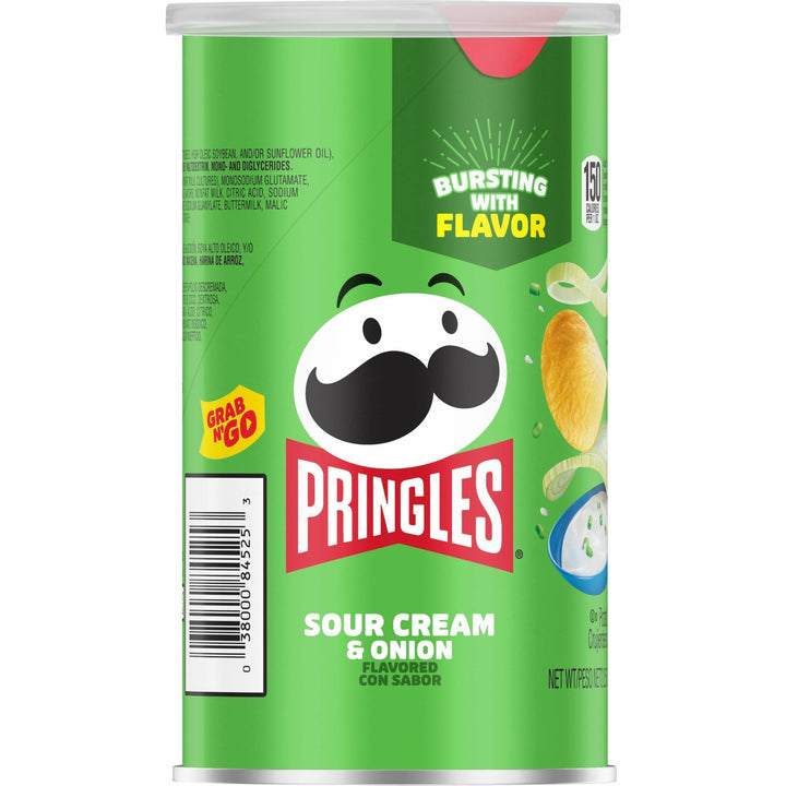 Image of Keebler® Pringles Potato Crisps, 2.5oz., 12/CT, Sour Cream/Onion
