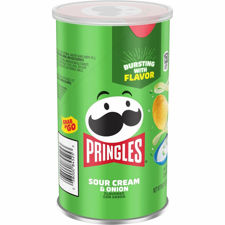 Image of Keebler® Pringles Potato Crisps, 2.5oz., 12/CT, Sour Cream/Onion