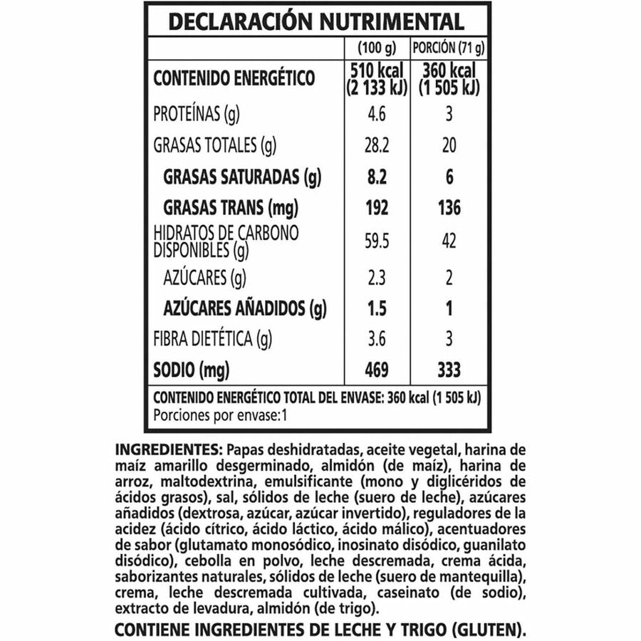 Image of Keebler® Pringles Potato Crisps, 2.5oz., 12/CT, Sour Cream/Onion