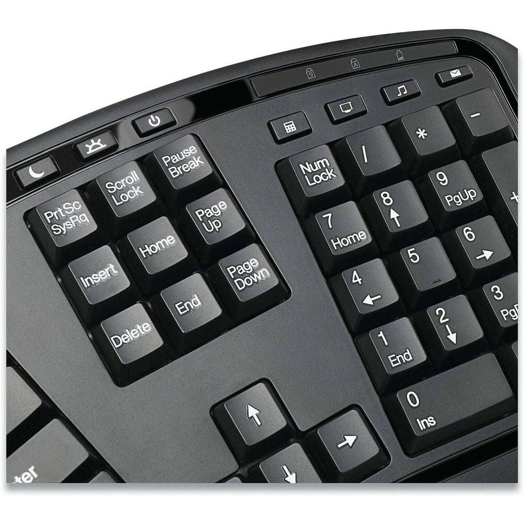 Image of Adesso Tru-Form WKB-1500GB Wireless Ergonomic Keyboard and Laser Mouse