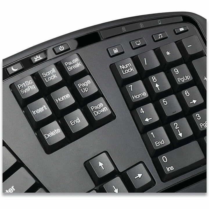 Image of Adesso Tru-Form WKB-1500GB Wireless Ergonomic Keyboard and Laser Mouse