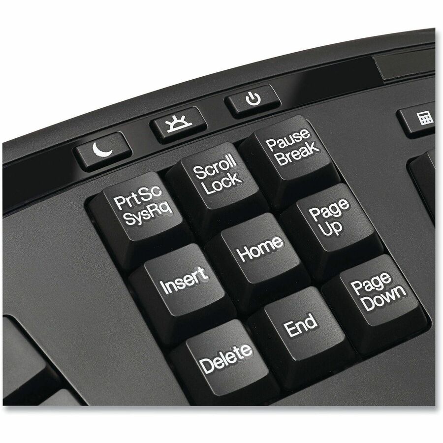 Image of Adesso Tru-Form WKB-1500GB Wireless Ergonomic Keyboard and Laser Mouse