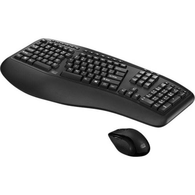 Image of Adesso Tru-Form WKB-1500GB Wireless Ergonomic Keyboard and Laser Mouse