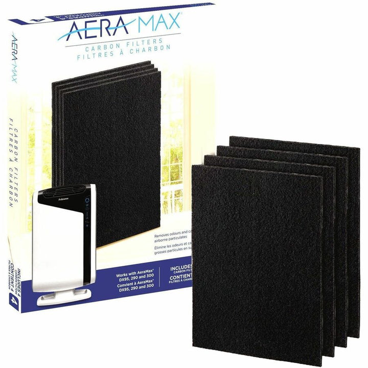 Image of Fellowes® Carbon Filter for Fellowes 290 Air Purifiers, 12.43 x 16.12, 4/Pack