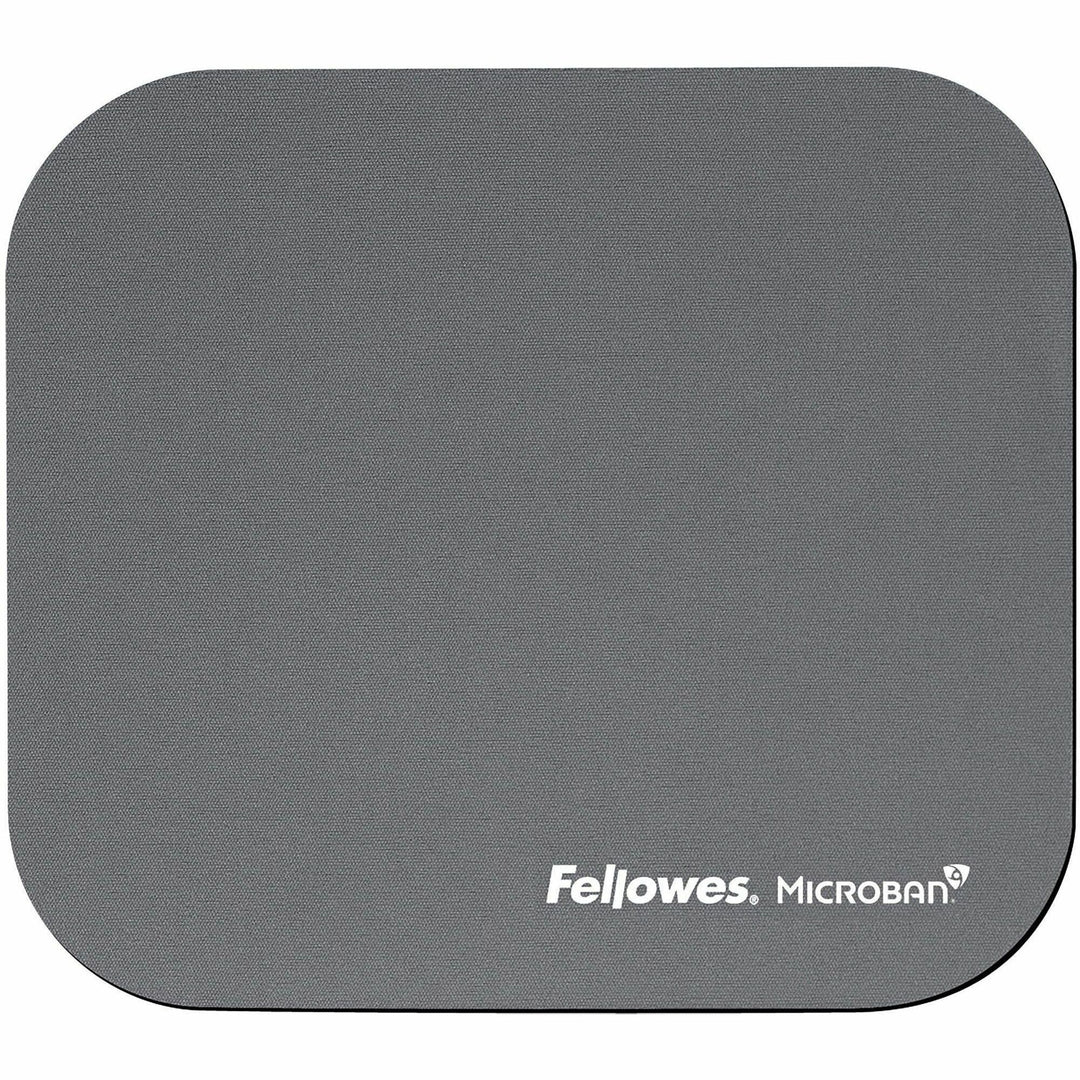 Image of Fellowes® Mouse Pad with Microban Protection, 9 x 8, Graphite