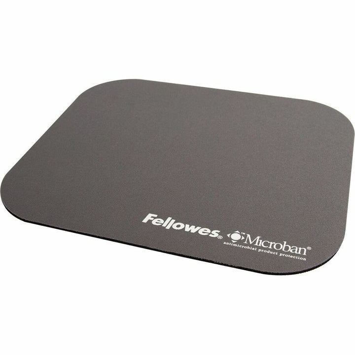Image of Fellowes® Mouse Pad with Microban Protection, 9 x 8, Graphite