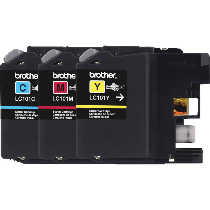 Image of Brother LC1013PKS LC101 Innobella Ink Cartridges, 300 Pages, 3 / Pack