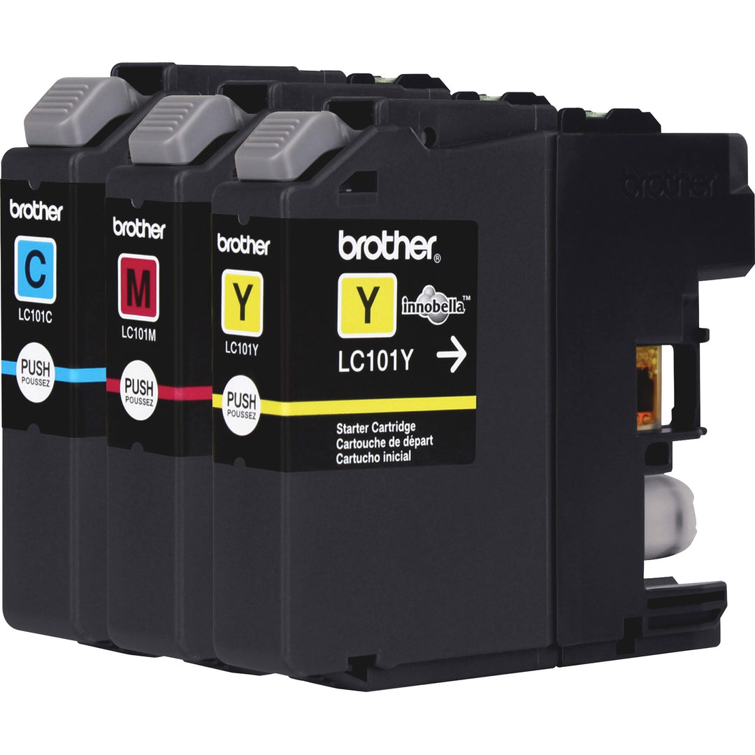 Image of Brother LC1013PKS LC101 Innobella Ink Cartridges, 300 Pages, 3 / Pack