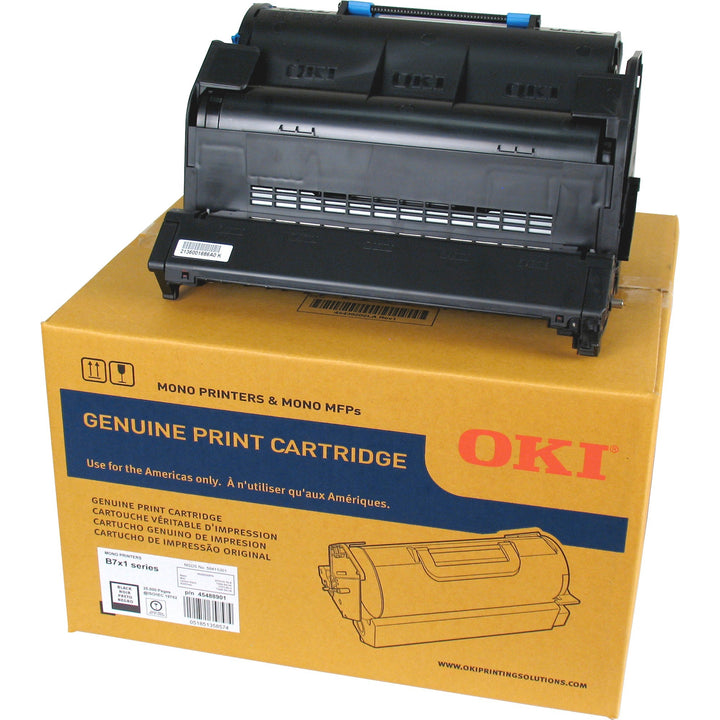 Image of Oki® Toner Cartridge, 25,000 Page Yield, Black