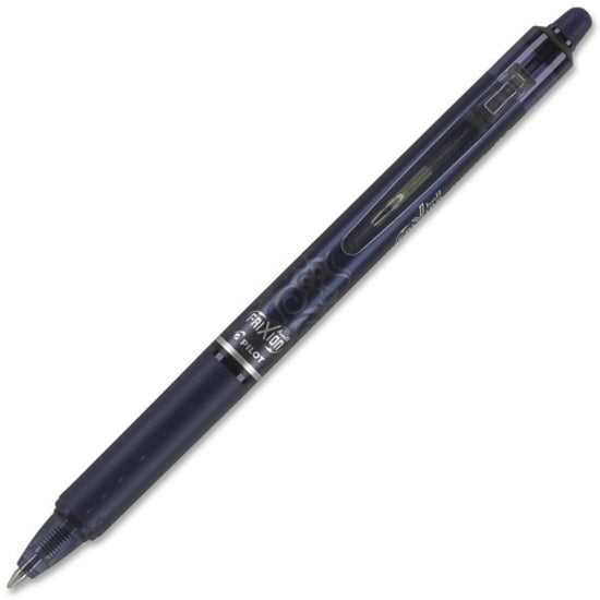 Image of Pilot® Frixion Clicker Erasable Gel Pen, Retractable, Fine 0.7 Mm, Navy Ink, Navy Barrel