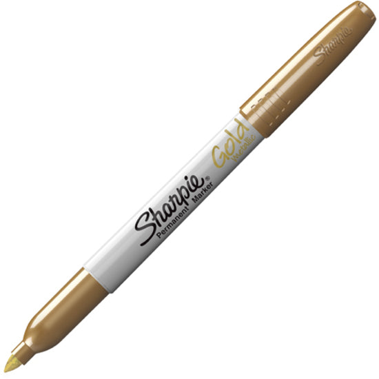 Image of Sharpie 1829201 Metallic Permanent Markers, Assorted Ink, 6 / Pack