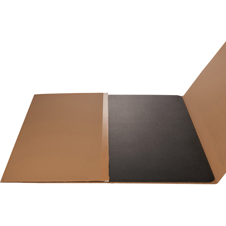 Image of deflecto® Economat Occasional Use Chair Mat For Low Pile Carpet, 46 X 60, Rectangular, Black
