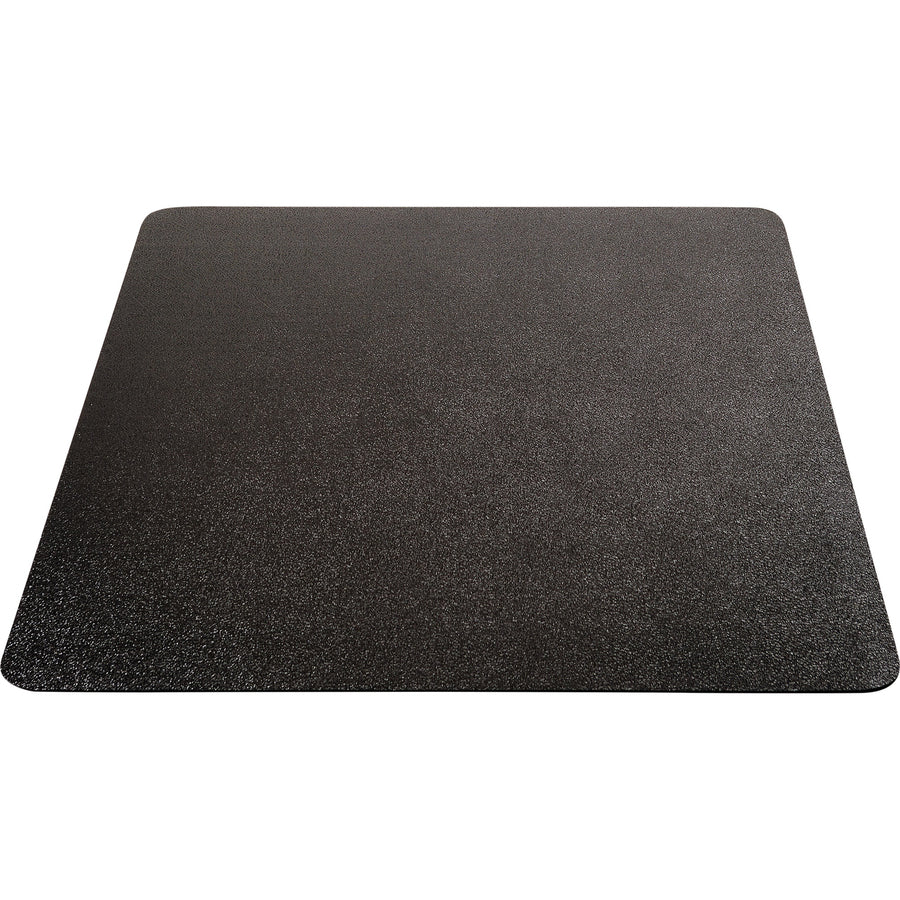 Image of deflecto® Economat Occasional Use Chair Mat For Low Pile Carpet, 46 X 60, Rectangular, Black