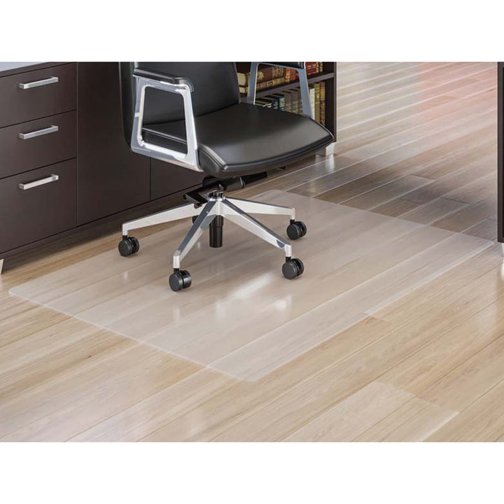 Image of Lorell Oversized Chairmat, f/Hard Floors, Rectangle, 60"x79", CL