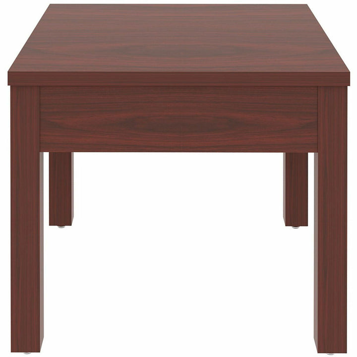 Image of Lorell Corner Table, 24"x24"x20", Mahogany