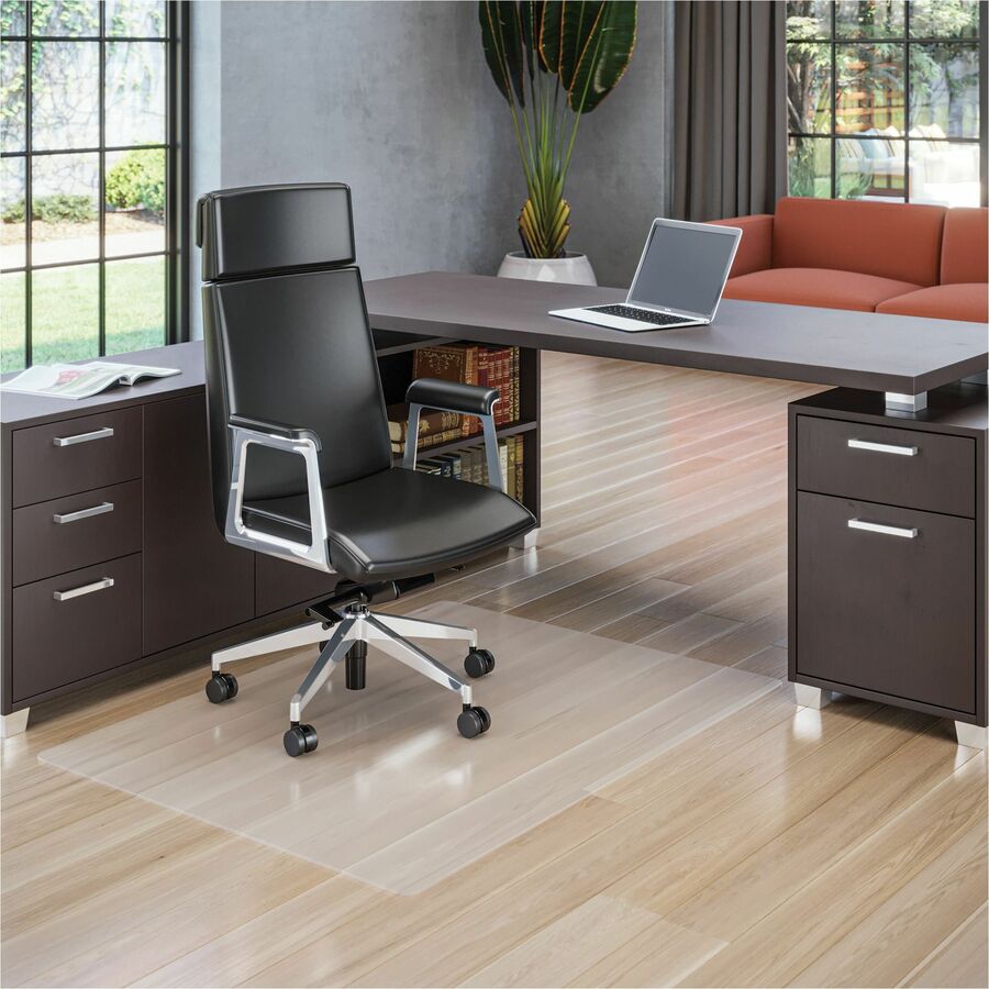 Image of Lorell Hard Floor Chairmat,Rectangular,2/15" Thick,36"x48",Clear