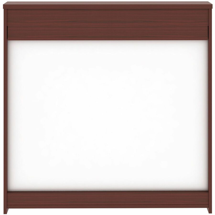 Image of Lorell 69865 Dry-erase Whiteboard Presentation Cabinet, Hinged Door, 47.3" H x 47.3" W x 4.8" Depth, 1 Each
